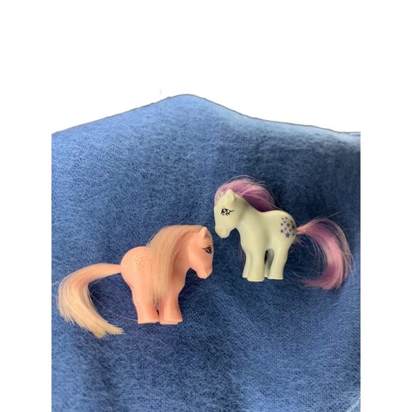 My Little Pony 1 Inch Minifigs Blue Belle Cotton Candy Minifigurines Hasbro - Picture 3 of 9